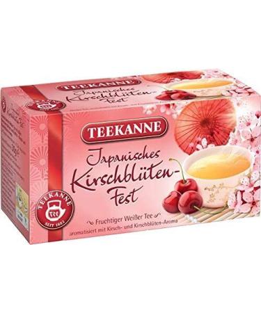 Japanese Cherry Blossom Teapot Set - 6 Packs of 20 Tea Bags (6 x 30g) | Premium International Shipping - Buy Online on GoSupps.com
