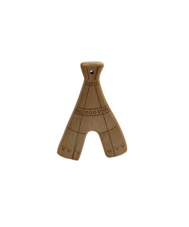 10pcs Cartoon Wood Tower Pendant | Natural Animal Shape Beech Wooden Handmade | DIY Beading Necklace Pendant - Buy Online on GoSupps.com