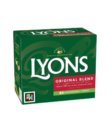 Lyons Tea Bags Original 80-Bag (12 Pack) by Lyons
