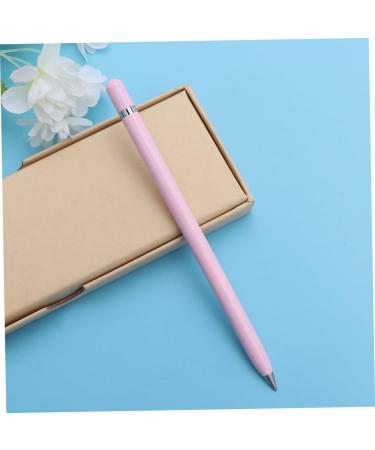 Lurrose Fountain Pen Ink 1pc Eternal Metal Pencil Ink Business Pen Automatic Child School Supplies Pink pen - Buy Online on GoSupps.com