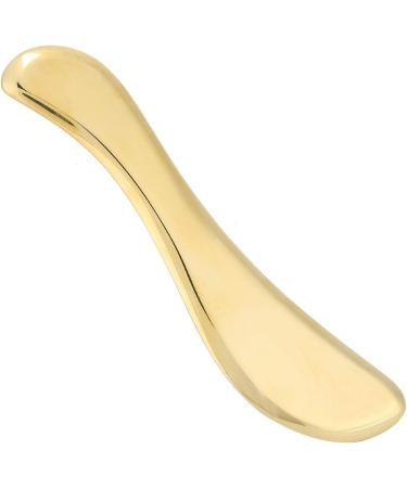 Verdant Touch Shabbrett Brass Gua Sha Tool - 180mm Massage Device for Body & Neck Pain Relief - Buy Online on GoSupps.com