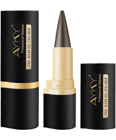 DERF Quickdrying eyeliner smudgeproof black eyeliner stick gel waterproof eye shadow for daily longlasting eye makeup black - Buy Online on GoSupps.com