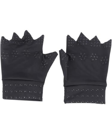 3 Pairs Half-Finger Magnetic Therapy Gloves | Protective Anti-Gloves for Maximum Comfort - Buy Online on GoSupps.com
