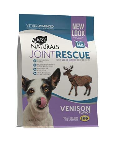 Ark Naturals Sea Mobility Joint Rescue Dog Treats Venison 9 Ounce (Pack of 1)