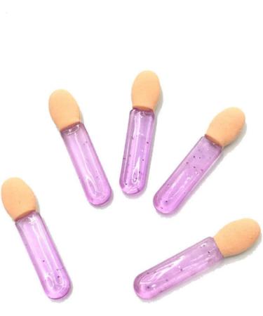 Healeved 200 Pcs Women Eyeshadow Brush Women Eyeshadow Applicator Eyes Makeup Beauty Sponge 3.6X1.2 cmx2pcs Violetx2pcs - Buy Online on GoSupps.com