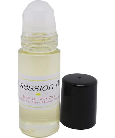 Obsession - Type For Women Perfume Body Oil Fragrance Roll-On - Light Gold - 1 oz. - ID#23102 1 Fl Oz (Pack of 1)