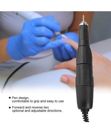 May Gifts 102L-2.35mm Pen Design High Strength Nail Polish Handpiece Nail Drill Handle Wear Resistant Comfortable for Home DIY Professional Salon(black) - Buy Online on GoSupps.com