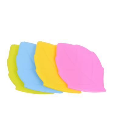 Beavorty 4 piece ahorn blade toothbrush head cover sheet silicone cup silicone pocket toothbrush holder travel toothbrush bag travel silicone toothbrush sleeves toothbrush bags