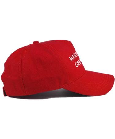 MAGA Hat with USA Flag & 2024 Trump Slogan | Keep America Great Baseball Cap (Red) - Buy Online on GoSupps.com