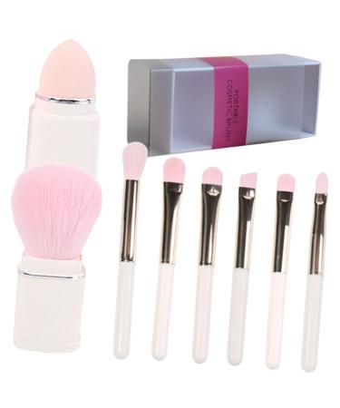 Buy Minkissy 2 Sets Makeup Brush Kit - White Travel Eyebrow Brushes for Flawless Makeup - Shop Internationally - Buy Online on GoSupps.com