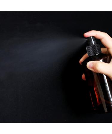 TIANZD 6 Pieces Empty 100 ml Brown PET Plastic Fine Mist Pump Spray Bottles with Black Sprayer for Cosmetic Perfume Water Travel Portable Containers Refillable 1x Funnel 100ml - Buy Online on GoSupps.com