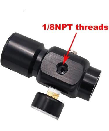 Vavoger Mini Sef Paintball Co2 Pressure Regulator - 1500psi Input, 0-130psi Output - Buy Online on GoSupps.com