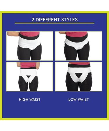 Women s Pelvic Orthotic Support Belt | Uterus Girdle for Prolapsed Bladder & Vulvar Varicosities | Postpartum Recovery & Pain Relief - High Waist White Medium - Buy Online on GoSupps.com