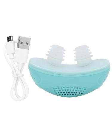 Brrnoo Anti Snoring Devices Electronic Anti-Snoring Solution Devices Anti Snoring Sleep Aid Device Green Nasal Vent Plugs to Improve Sleep and