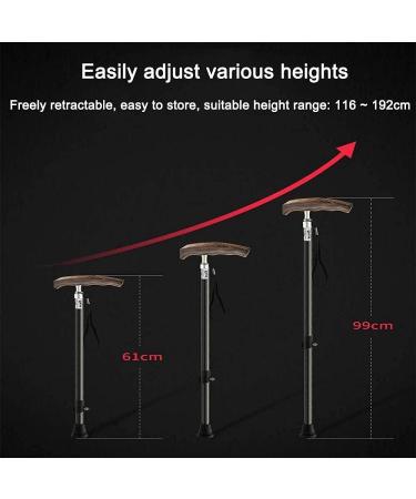Canes Durable Wooden Walking Stick Cane Elderly Special Handled Walking Wood Faucet Handrail Wand Antislip Crutch Hiking Trekking Cane Pole Innovate - Buy Online on GoSupps.com
