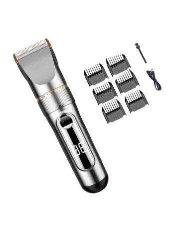 Ipetboom 1pc Rechargeable Hair Trimmer Cordless Hair Trimmer Mens Shaver Hair Cutting Tool Hair Detail Shaver Head Shavers for Men Professional Hair Clippers Charging Mode Push Head Baby
