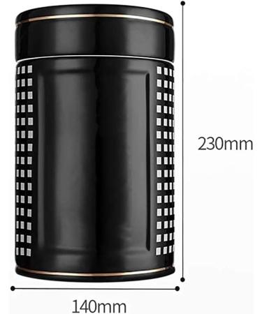 Cigar Humidor Jar Ceramic Cigar Storage Jar Canister with Lid Modern Design Portable Cigar Case for 20 Cigars - Buy Online on GoSupps.com