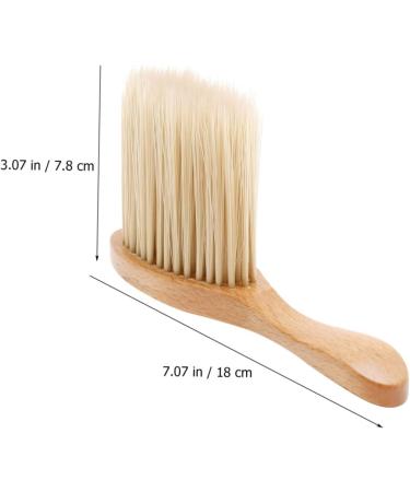 Shop Minkissy 3-Piece Hair Cleaning Brush Set | Nylon Handle Neck Brushes (18x7.8cm) - Perfect for All Hair Types - Buy Online on GoSupps.com