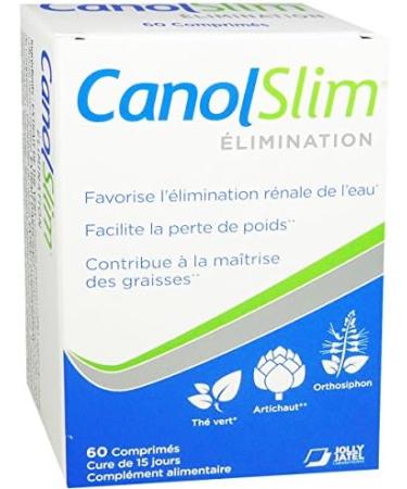 Canol Slim CanolSlim Elimination Artichoke Orthosiphon Green Tea Box of 60 Tablets 15 Day Cure - Buy Online on GoSupps.com