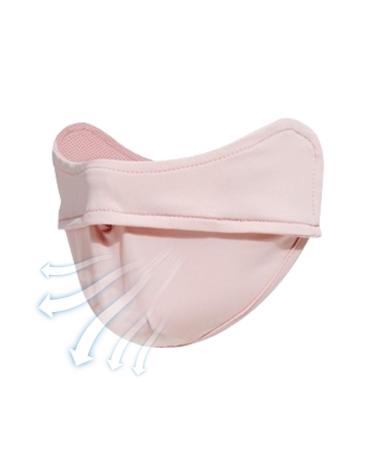 NuyHGGTR UV face mask for women sun protection UPF 50+ mask for women-breathable facial cover fast drying mask to block UVA and UVB rays for hiking travel rose