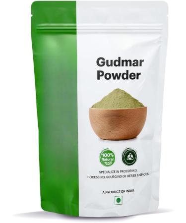 Gurmar Leaves Powder Madhunashini Powder in Resealable Pouch Gymnema Sylvestre Vegan & Paraben Free -200g - Buy Online on GoSupps.com