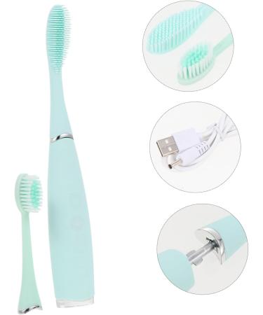KALLORY Electric Toothbrush for Adults - Cordless Dentist-Approved Oral Care Kit - Electronic Tooth Cleaning Device - Green - 1 Count - Buy Online on GoSupps.com