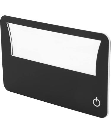 Ghulumn Credit Card Size 3X Magnifier Bundle Includes 2 Magnifiers Each Magnifier for Reading Has 3X Lens Use As 3X Magnifying Glass with Light or As Reading Magnifier for Menus - Buy Online on GoSupps.com