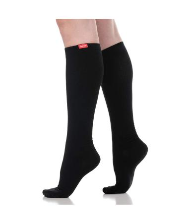 VIM & VIGR Moisture-wick Nylon-Solid (Black) -Women's Large by VIM&VIGR