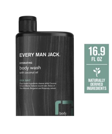 Bryant Desai Supplies Every Man Jack Body Wash Collection 16.9 fl. oz - Sandalwood, Sea Salt, Cedar Wood 3pk - Buy Online on GoSupps.com