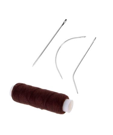 2 Set Hair Weaving Tools: Curved & Straight Needles for Hair Extensions Weft Weavings & Braids - International Shipping Available - Buy Online on GoSupps.com