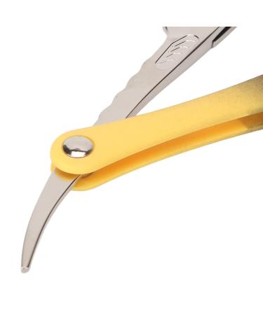 Premium Foldable Hair Trimmer Tool for Smooth Edges & Eyebrows - Silver Adjustable Color Grades - Buy Online on GoSupps.com