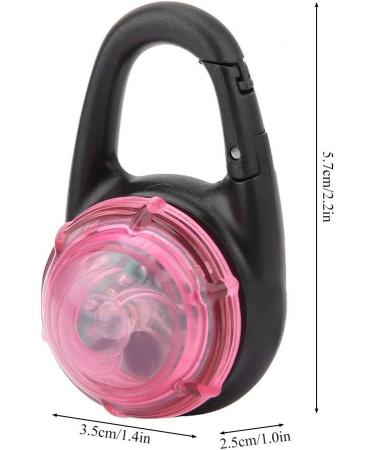 LED Dog Light Pendant - Pink Safety Keychain & Trailer Warning Light for Camping & Hiking - Buy Online on GoSupps.com