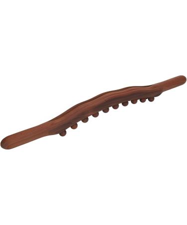 2-Piece Wooden Scraping Massage Set | 20 Pressure Points for Improved Blood Circulation & Back Pain Relief | International Shipping Available - Buy Online on GoSupps.com