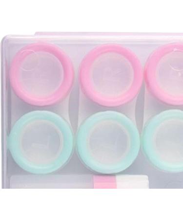 Milageto 4x 5 Pairs Contact Lens Containers - Durable Storage Box No Expiration Ideal for International Shipping - Buy Online on GoSupps.com
