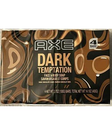Axe Dark Temptation Bar Soap for Men 3.7 oz (100g) - 4 Pack - Buy Online on GoSupps.com