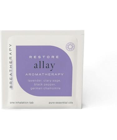 Aromatherapy Allay Patches - Pure Essential Oil Aroma Patch - Lavender and German Chamomile Essential Oils for Relaxation and Stress Relief - 8-Pack - Buy Online on GoSupps.com