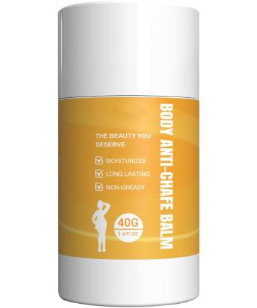 40g Anti-Friction Cream | Waterproof Relief for Friction & Irritation - Ideal for Chest Arms Thighs & Buttocks | Anti-Wound Stick for Comfortable Skin - Buy Online on GoSupps.com