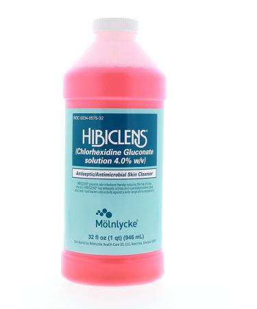 Hibiclens Antimicrobial Skin Liquid Soap 32oz - Pack of 2 - Buy Online on GoSupps.com