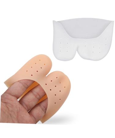 2 Pairs Gel Big Toe Caps - Soft Protective Toe Covers for Shoe Comfort and Pointe Cushion Support - Buy Online on GoSupps.com