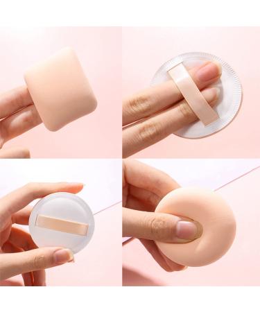 Ucunjia 3er-Pack MakeUp Sponges | Damp & Dry Cotton Puffs - Triangle Circle Square - Enhance Your Makeup Routine - Buy Online on GoSupps.com