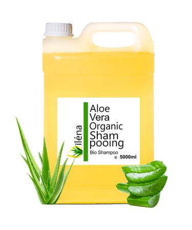 O l na - Organic Shampoo Anti-Hair Loss Fast Growth Anti-Dandruff Moisturizing | Without Sulfates/Parabens/Silicones | All Hair Types 5000 ml
