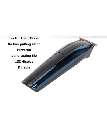 Electric Hair Clipper with LCD Display | USB Rechargeable Portable Trimmer for Barbers & Stylists - 5 Guide Combs Ergonomic Design - Buy Online on GoSupps.com