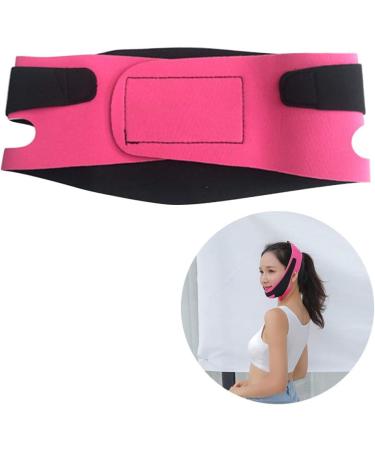 Mask Small V Face Facial Slimming Mask Reducing Double Chin Weight Loss Face Belts Thin Masseter Muscle Chin Strap (Random color) - Buy Online on GoSupps.com