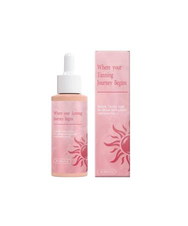 G n rique 2025 Sunless Tanning Drops Sunless Tanning Groches Naturally Increase Melanin For All Skin Types And Tones 60ml (1PCS)