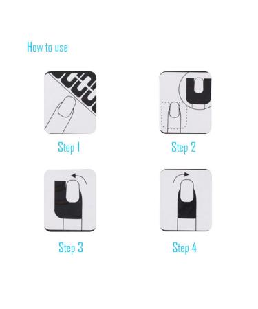 Nail Polish Protector Peel Off Tapes - 5 Sheets Disposable Skin Nails Glue Stickers for Manicure - Varnish Protector Finger Tools - Buy Online on GoSupps.com