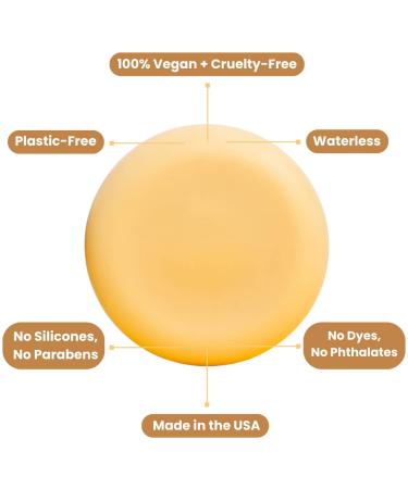 ECO ROOTS Lotion Bar Waterless Lotion Bar Solid Lotion Natural Ingredients - 2.4 Oz - Buy Online on GoSupps.com