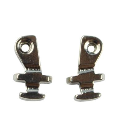 SBTRKT 100pcs (50 Pairs) 3.0x1.0mm Plastic Eyeglass Hinge with Two Loops Eyeglass Repair Replacement Eyewear Accessories