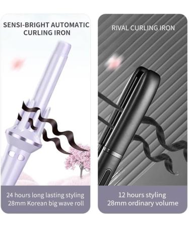 Effortless Hair Curler - Create Perfect Curls with Ease | 28mm Pink Curler (No Box) - UK - Buy Online on GoSupps.com