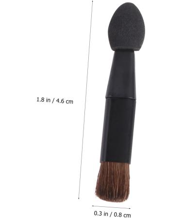 Hemoton 10pcs Double Ended Eye Shadow Stick Eyeshadow Brush Cosmetics Kit Beauty Sponge Horse Hair - Buy Online on GoSupps.com