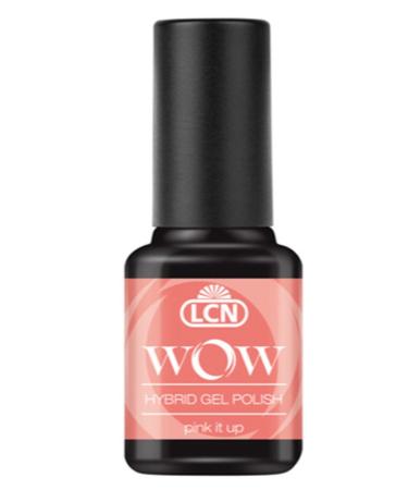 LCN WOW - Hybrid Gel Polish No. 17 Pink It Up (8ml) (Rose Peach) - Gellack without lighting device for up to 10 days perfectly painted nails